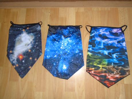 Nákrčník i rouška vesmír šátek,