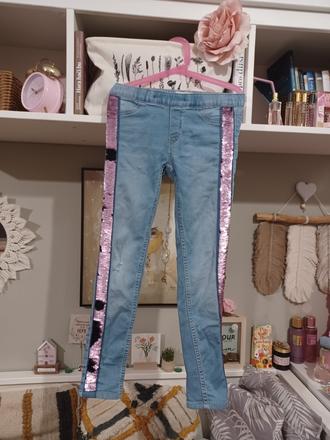 Džíny rifle slimky džegíny lindex 140/146, lindex,140