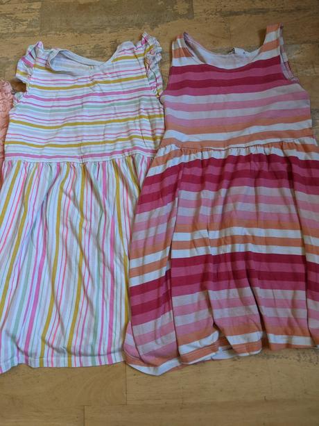 4x šaty vel 122/128, h&m,122