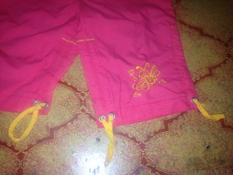 Nové dívčí kalhoty motýlek, srdíčka, dopodopo,86