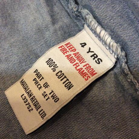 Bavlněné celo propínací košilové šaty, matalan,104