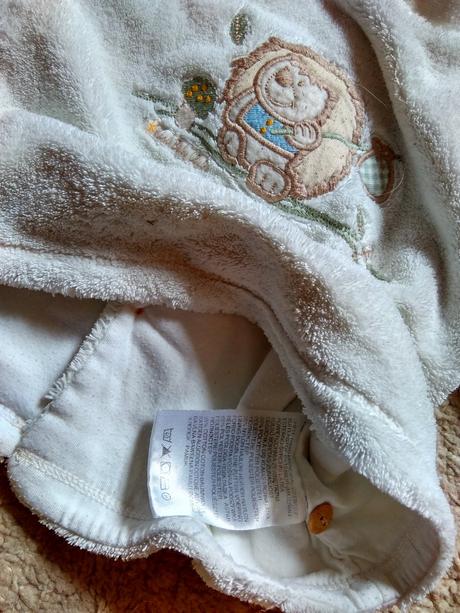 Vel.68 c&a dětská teplá mikina chlupatka baby club, c&a,68