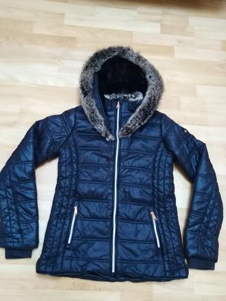 Dívčí zimní bunda vel.146/152, 146