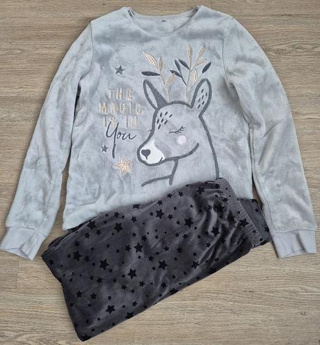 Flees pyžamo, c&a,170