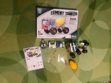 Stavebnice míchačka na beton/domíchávač, 