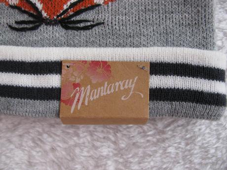 Šedá zimní čepice, kulich mantaray, 158