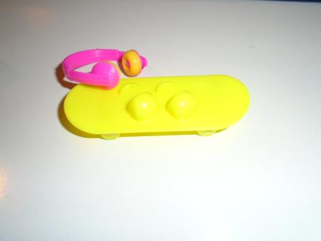 Barbie doplňky skate budík noťas telefon, 