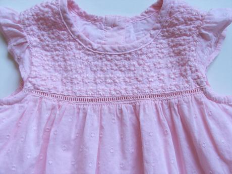 P596 růžové šaty vel. 62, george,68