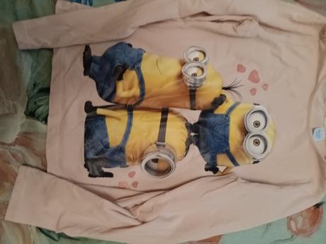 Trika dlouhý rukáv mix, h&m,134