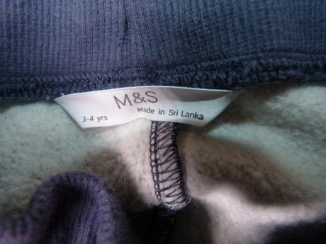 Tepláčky vel.104, marks & spencer,104