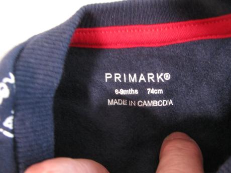 Tmavě modrá bavlněná mikina, 74