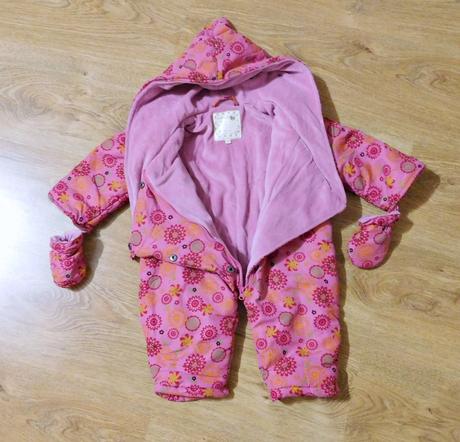 Zimní kombinéza canari baby vel.50/56, 56