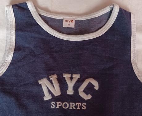 Dívčí tmavě modré šaty myc, 128