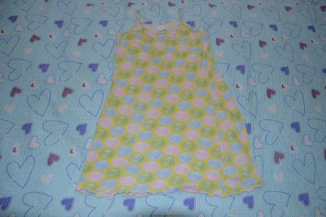 Bavlněné letní šaty s potiskem citrusy, 128