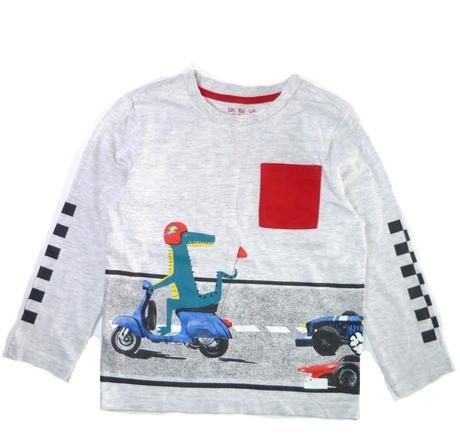 Šedé bavlněné tričko, f&f,116