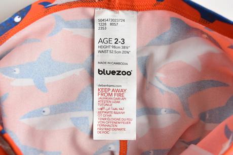 Plavky vel. 2 - 3 roky, bluezoo,98