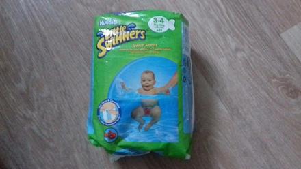 Plenky do vody 7-15 kg, huggies,7 kg - 18 kg