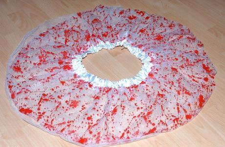 Sukně karnevalová tylová na halloween,