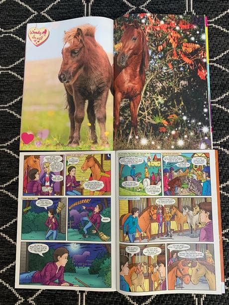 Sada figúrok zvierat, časopisov a zošitov, 