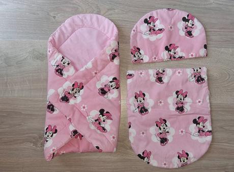 Zavinovačka+peřinky pro panenku,
