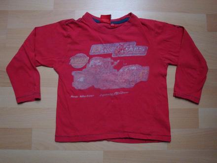 Triko blesk mcqueen - červené, vel. 110/116, disney,116