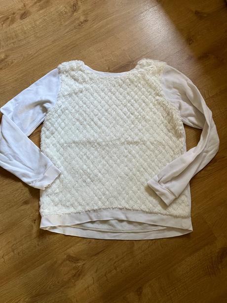 Mikina s kožíškem hm, h&m,158