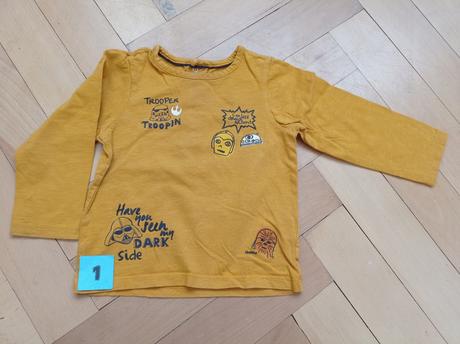 Triko dlouhý rukáv - 86 - star wars, 86