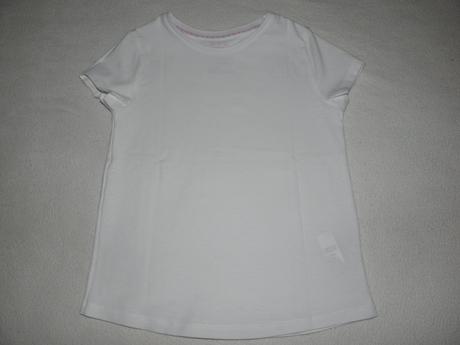 Bílé tričko zn. f&f vel.116, f&f,116
