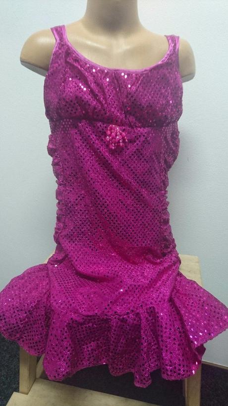 Šaty s flitry od disney, vel. 140, disney,140