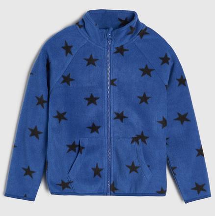 Fleecová hvězdičková mikina vel. 104, fox & bunny,104