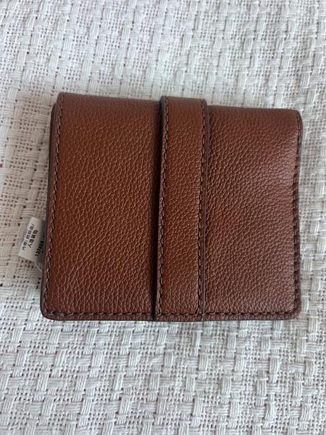 Nová kožená hnědá peněženka zn. fossil, fossil