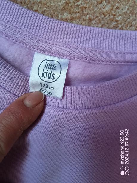 Crop-top mikina zn."little kids" vel."122", 122