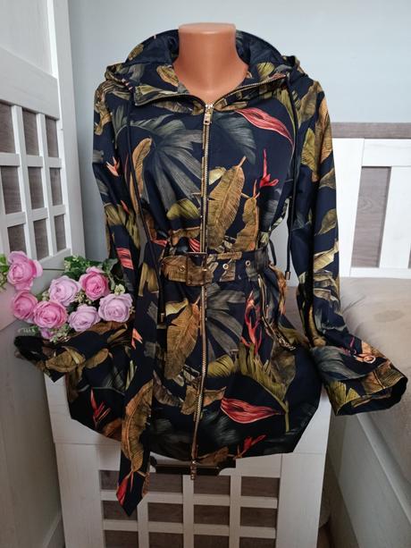 Květovaná parka, mohito,s