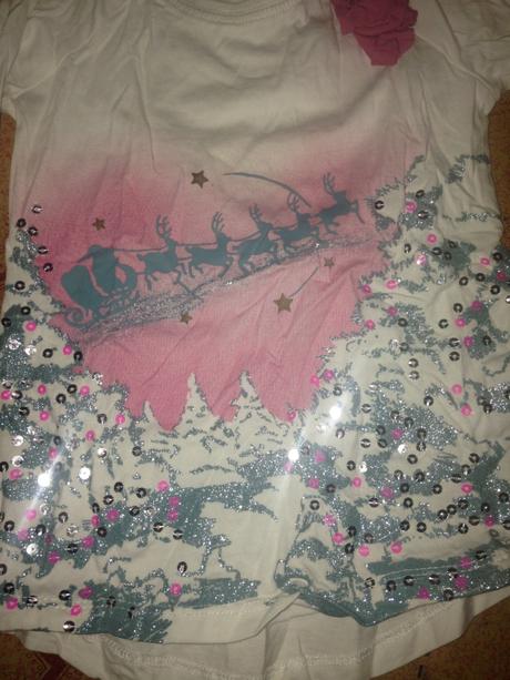 Dívčí slavnostní halenka sobi, flitry, pepco,92