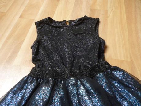 Třpytivé šaty s tylem george 4-5, george,110