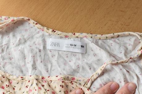 Šaty vel. 13 - 14 let, zara,164