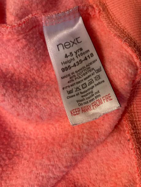 Mikina neon, next,110