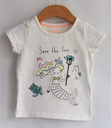 Tričko  vel. 12 - 18m, marks & spencer,86