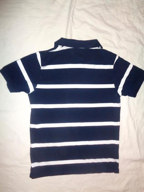 Luxusní modrobílé tričko tommy hilfiger, tommy hilfiger,l