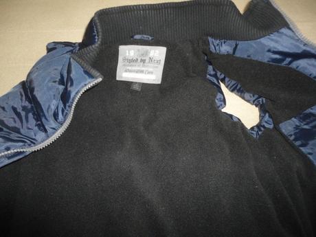 Supr buřtíkatá vesta next, vel. 7-8 let, chybička, next,128