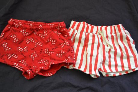 2x kraťasy disney a zara,v.110, disney,110