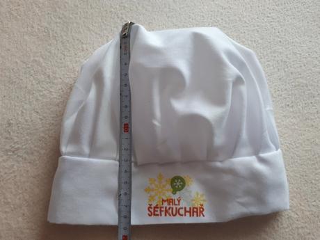 Dětská kuchařská čepice - malý šéfkuchař (3-5let),