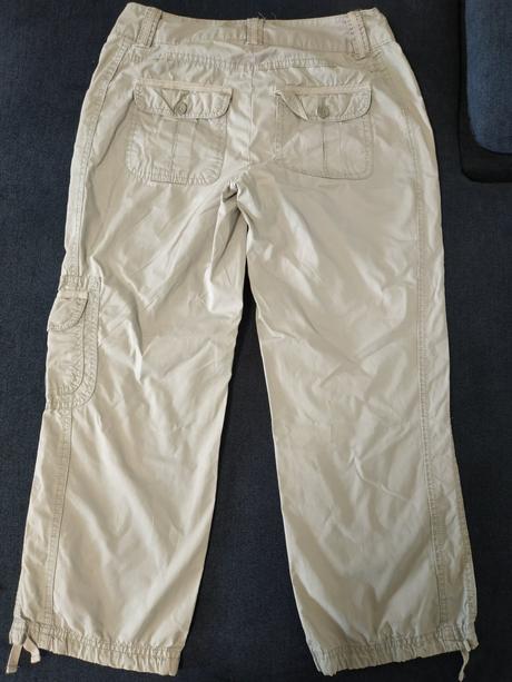 Dámské 3/4 plátené kalhoty - camaieu - 36, camaieu,36