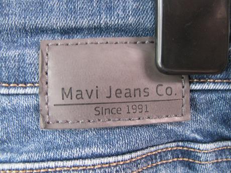 Strečové džíny, skinny, kratší sed -mavi 28/30, m