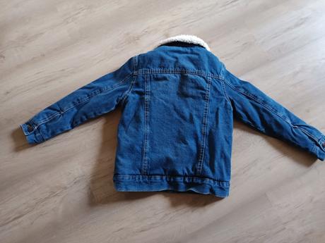 Bunda džínová, primark,134