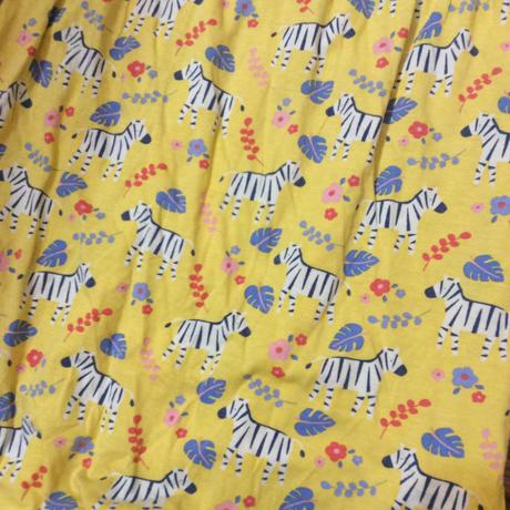 Laclové bavlněné kalhoty se zebrami, 110