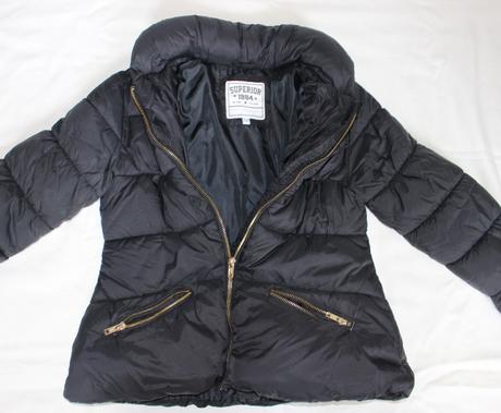 P016 teplá prošívaná bunda 9-10 let, marks & spencer,140