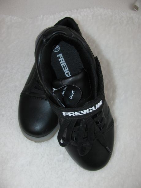 Svítící,celoroční boty - freegun, 35