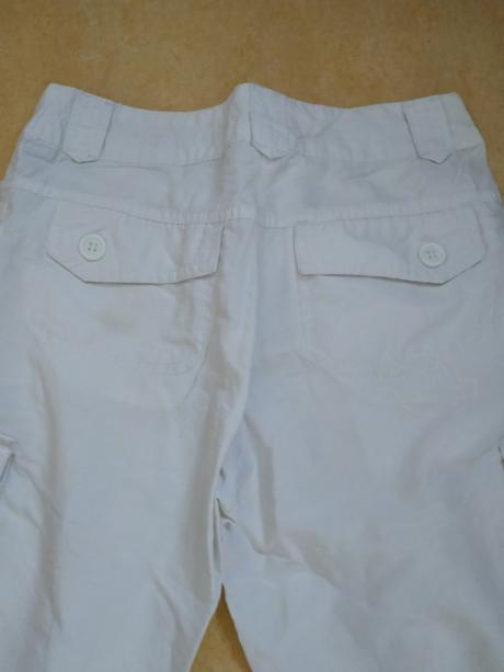 Tříčtvrteční kalhoty vel.140, 140