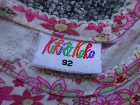 Tričko kytičky kr.r., vel. 92, kiki&koko,92